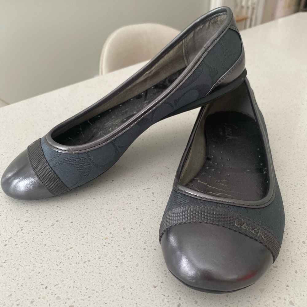Coach ballet flats